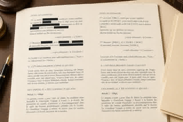 caviardage à gauche, pseudonymisation [PERS1] à droite sur une pièce juridique
